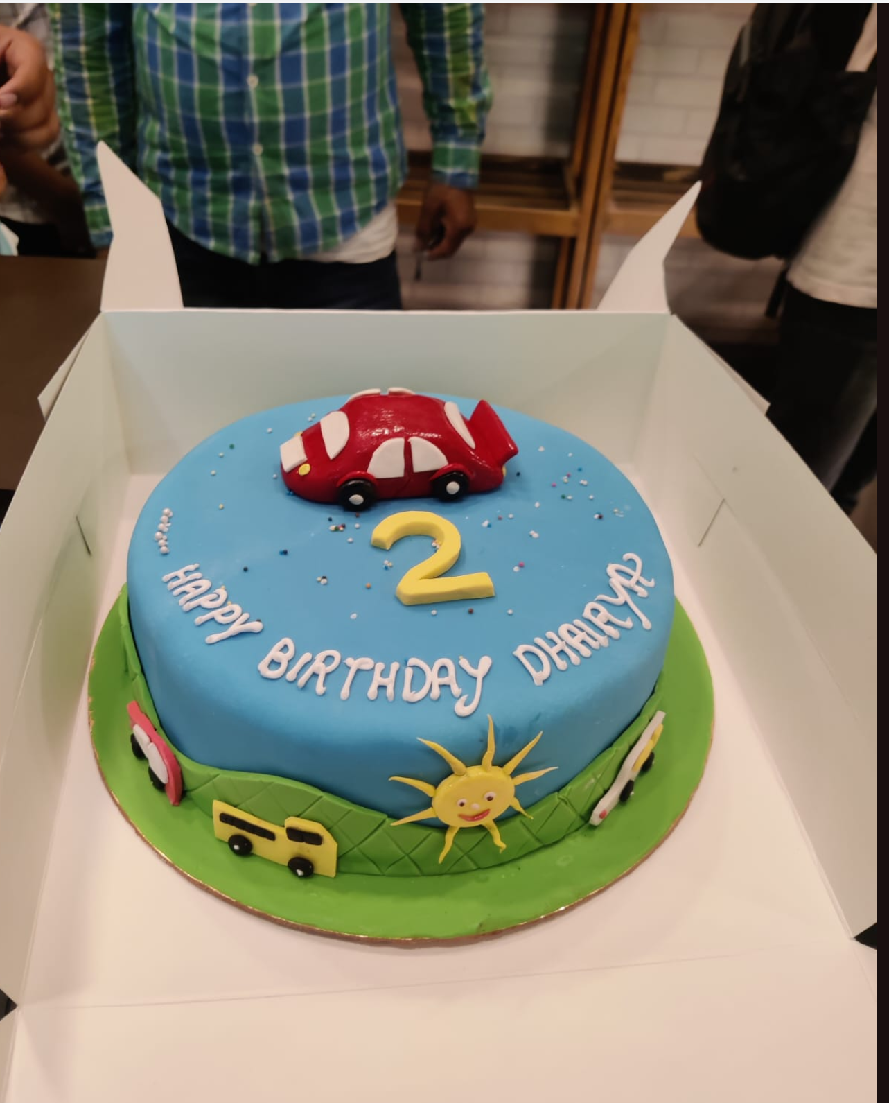 Kids Dream Car Cake - Custom Birthday Cake
